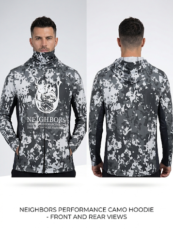 GREY NIGHT FISH GRABBER SHIRT